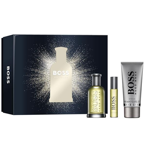 HUGO BOSS BOTTLED NO. 6 EDT 3 PCS GIFT SET FOR MEN